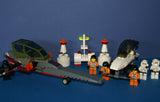 CUSTOM LEGO STAR WARS SETS (EPISODES 4/5/6) 7 NOW RARE RETIRED MINIFIGURES: DARTH VADER SW004, BIGGS DARKLIGHTER SW009, DARK RALTER SW012, 2 SCOUT TROOPERS SW005, SPY DROID ETC... SUPERSONIC JET, AMPHIBIAN CAR, ROAD BLOCKS, ACCESSORIES (140 PCS) KIT 45