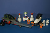 CUSTOM LEGO STAR WARS SETS (EPISODES 4/5/6) 7 NOW RARE RETIRED MINIFIGURES: DARTH VADER SW004, BIGGS DARKLIGHTER SW009, DARK RALTER SW012, 2 SCOUT TROOPERS SW005, SPY DROID ETC... SUPERSONIC JET, AMPHIBIAN CAR, ROAD BLOCKS, ACCESSORIES (140 PCS) KIT 45