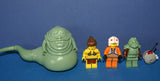 5 NOW RARE RETIRED LEGO MINIFIGURES FROM STAR WARS (EPISODES 4/5/6): JABBA THE HUT SW071, LUKE SKYWALKER SW019A, PRINCESS LEIA SW070, GUARD SW075 AND SPY DROID (22 PCS) KIT: ITEM 16