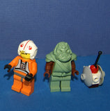 5 NOW RARE RETIRED LEGO MINIFIGURES FROM STAR WARS (EPISODES 4/5/6): JABBA THE HUT SW071, LUKE SKYWALKER SW019A, PRINCESS LEIA SW070, GUARD SW075 AND SPY DROID (22 PCS) KIT: ITEM 16