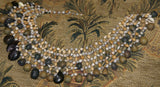 Unique, Rare 3-Tier Sing-Sing Festival Pristine Nassa Shells & Seed Beads Bilas Pectoral Adornment, Necklace Ornament from the Highlands of Papua New Guinea, NECK2, collected in late 1900’s.