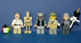 LEGO NOW RARE RETIRED STAR WARS (EPISODES 4/5/6): LUKE SKYWALKER, TROOPER, HOTH REBEL, IMPERIAL OFFICER, SPY DROID & BATTLE DROID & WEAPON (KIT ITEM 27) 32 PIECES