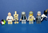 LEGO NOW RARE RETIRED STAR WARS (EPISODES 4/5/6): LUKE SKYWALKER, TROOPER, HOTH REBEL, IMPERIAL OFFICER, SPY DROID & BATTLE DROID & WEAPON (KIT ITEM 27) 32 PIECES