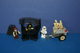 LEGO STAR WARS (EPISODES 1 & 4/5/6), 5, NOW RARE, RETIRED (BUT NEW) MINIFIGURES COLLECTIBLES: HAN SOLO, EMPEROR PALPATINE, SCOUT TROOPER, 2 BATTLE DROIDS, 1 DROID CART, 1 COVERED THRONE WITH SUNROOF... (ITEM 31) (DISPLAY) 50 PIECES
