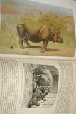 SOLD Very Rare Antique Book from the Library of Natural History by Richard Lydekker from 1901: "The Ungulates, Ruminants & More" (Leather Bound with Gold Leaf Edges) Mammals RIVERSIDE PUBLISHING COMPANY, 1901 CHICAGO, no foxing