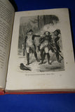 SOLD VERY RARE ANTIQUE BOOK Les 2 petits Robinsons de la Grande-Chartreuse  BY JULES TAULIER from 1879 with 69 Wood Engravings 69 VIGNETTES SUR BOIS 5TH EDITION OVER 140 YEARS OLD GILT-EDGED PAGES WITH 24 KARAT GOLD LEAF