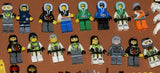 CUSTOM LEGO SET, ARTIC BLAST: 835 PCS, 28 NOW RARE RETIRED MINIFIGURES (1982-2010), SKI PATROL, SKIERS, SNOWBOARDERS, POLAR BEAR, IGLOO, CABLE CARS, OBSERVATION TOWER, 8 VEHICLES, SOME SNOW MOBILES, SNACK BAR, CELL TOWERS, OCTON STATION ETC... (KIT 17)